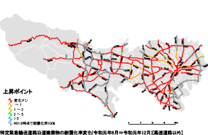 【高速道路以外】（令和元年６月末⇒令和元年12月末時点）