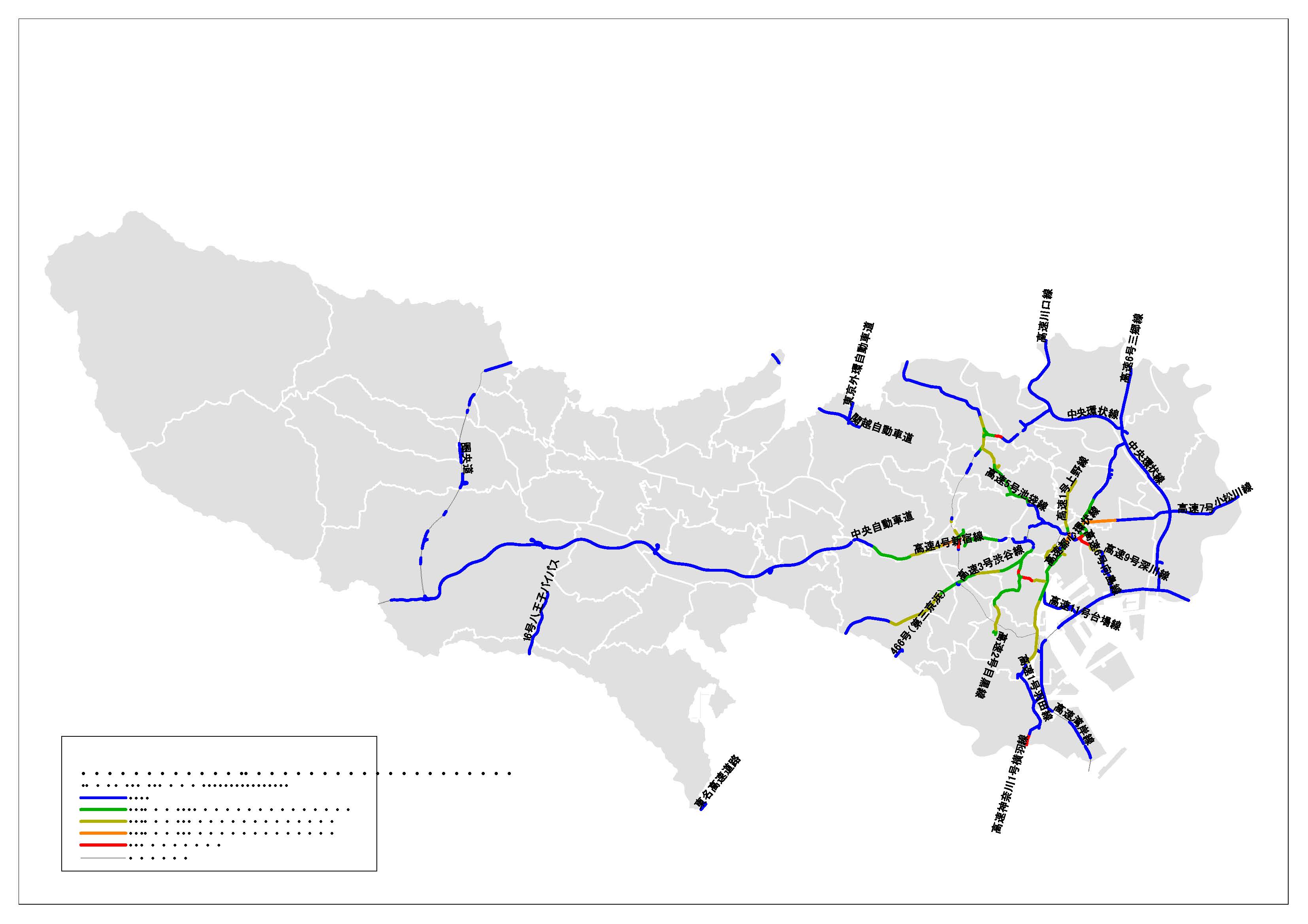 高速道路の状況（令和６年12月末時点）